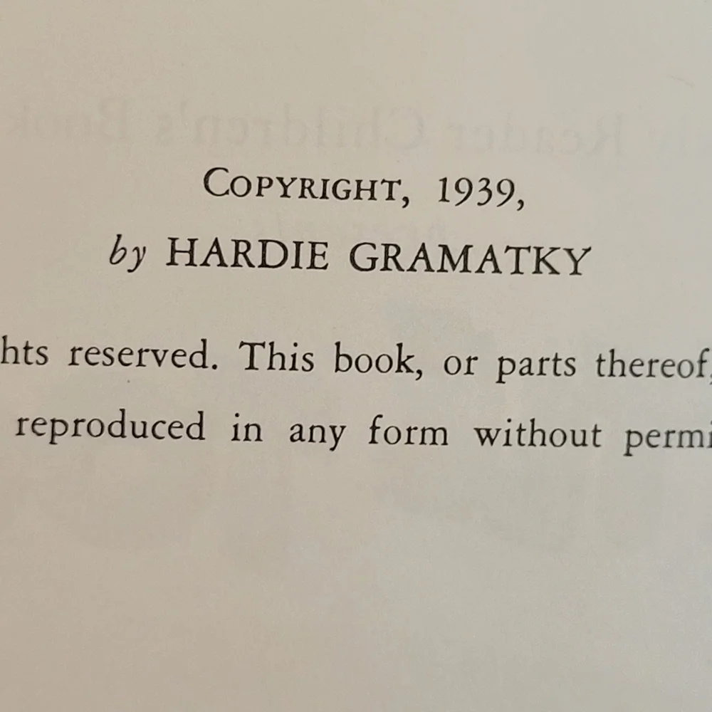 Vintage Little Toot Hard Cover Book ~ 1939  1st edition ~ by Hardie Gramatky